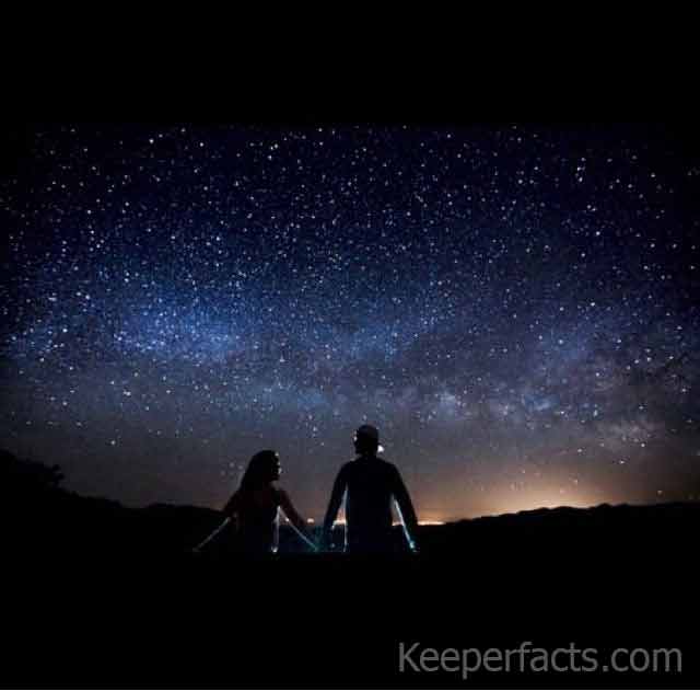Night gazing with your partner