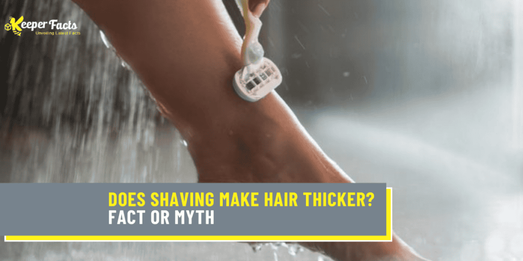 Does Shaving Make Hair Thicker