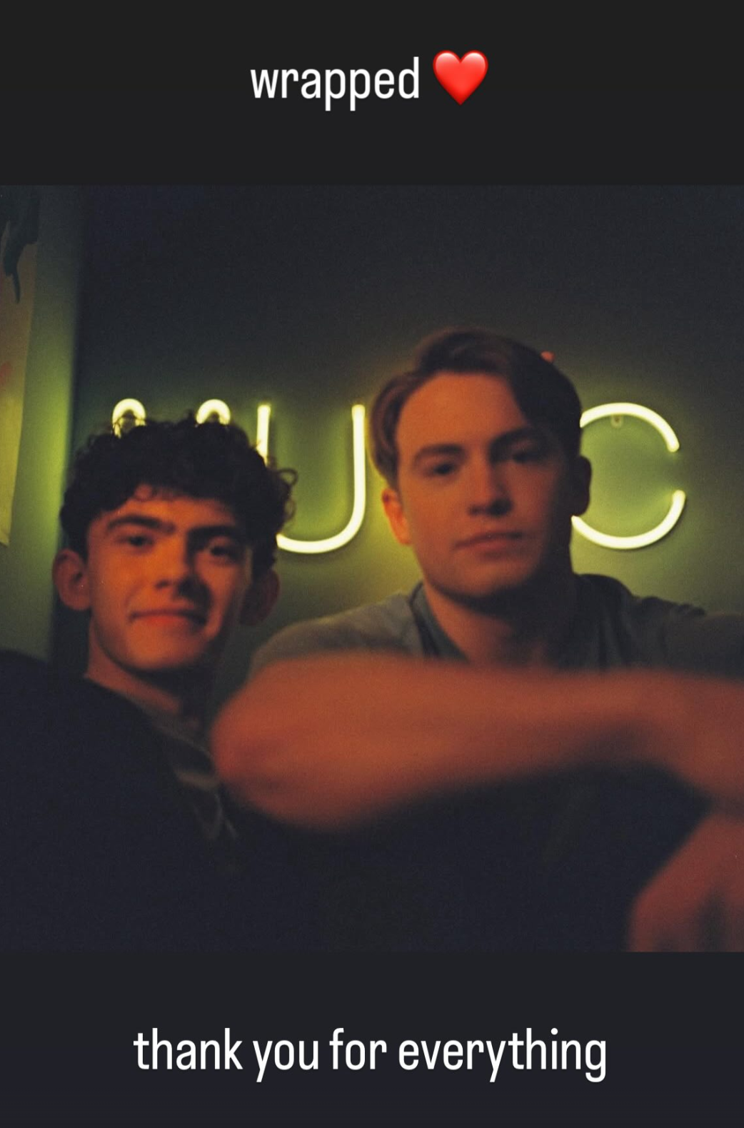 Kit Connor Wrapped Post Heartstopper Movie