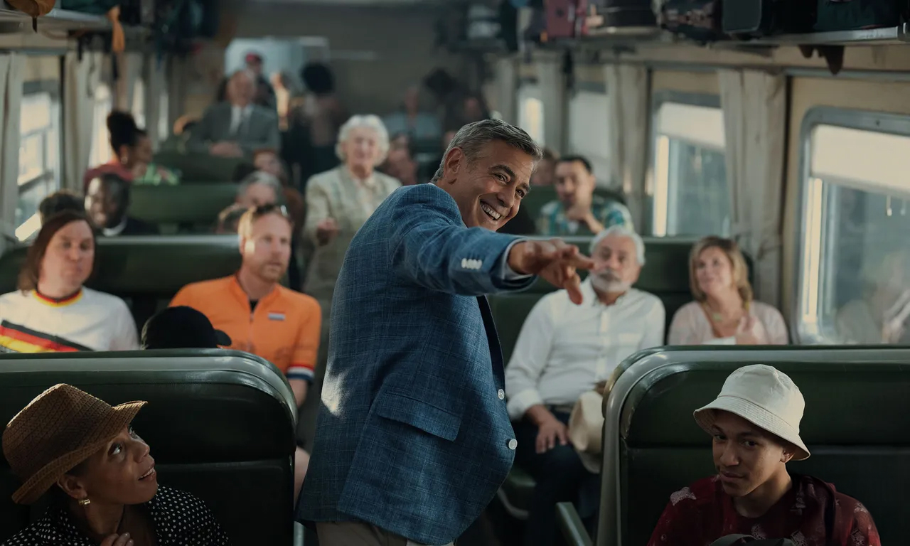 George Clooney Filming in Italy for Jay Kelly