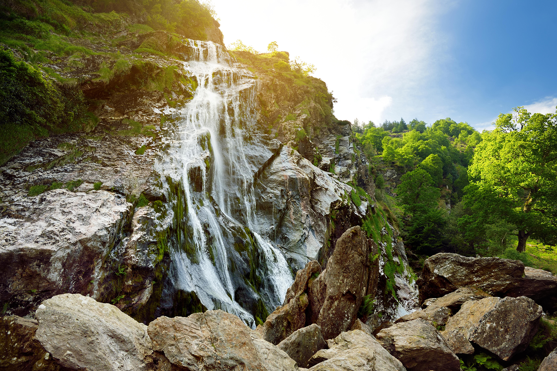 Powerscourt Waterfall - Outdoor Filming Location