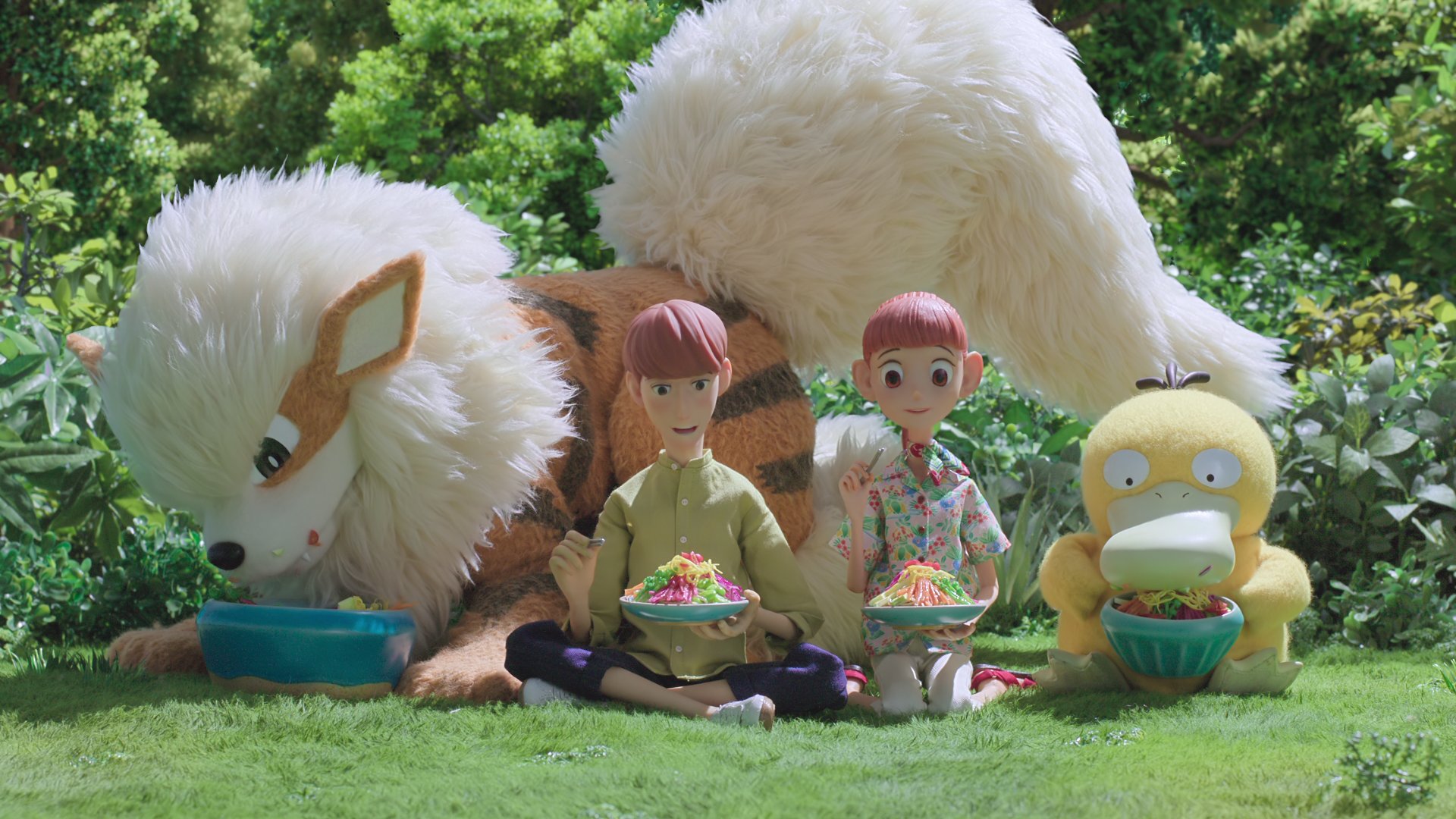 Pokémon Concierge Picnic Scene