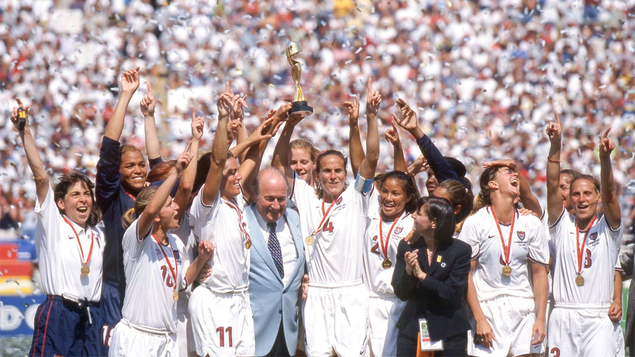 USWNT 1991 Trophy - The 99’ers Netflix Sports Drama
