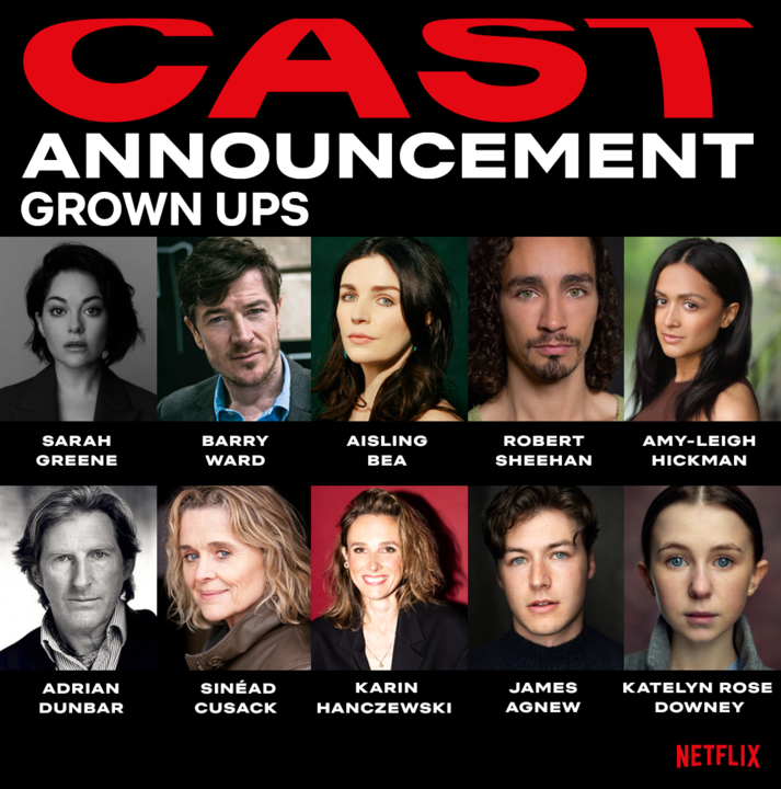 Grown Ups Netflix series cast grid