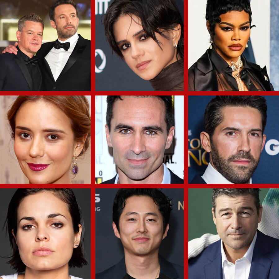 Cast Grid for The Rip Netflix Movie