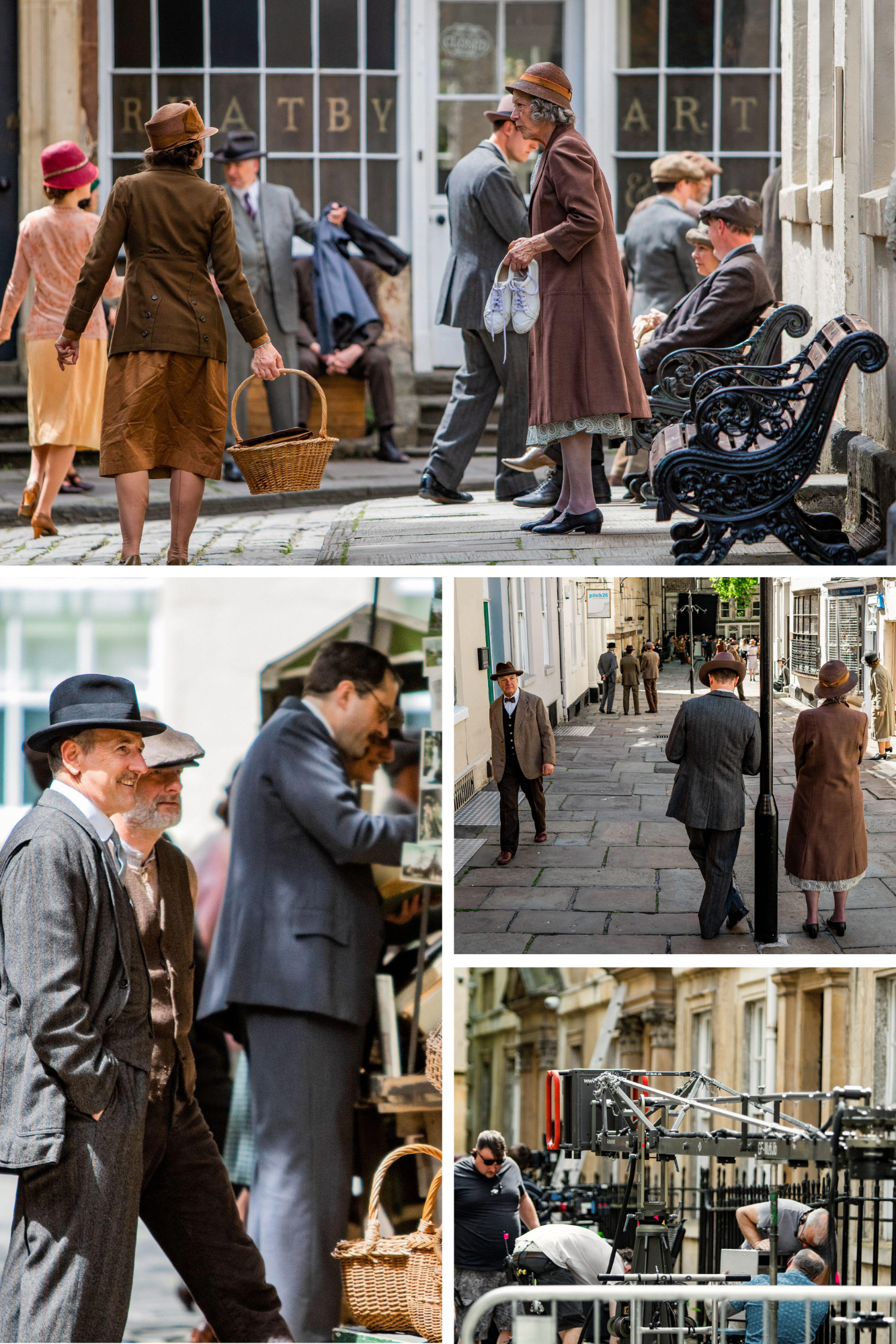 Filming in Bath for The Seven Dials Mystery
